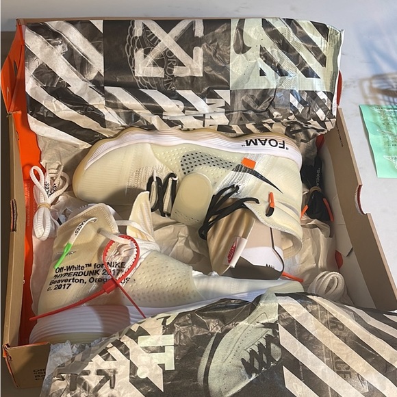 NIKE X OFFWHITE FLYKNIT HYPERDUNK - Picture 9 of 9